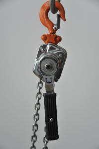 China 0.25 Ton 1 Meter Portable Mini Chain Lever Hoist For Car , Boat , Construction factory