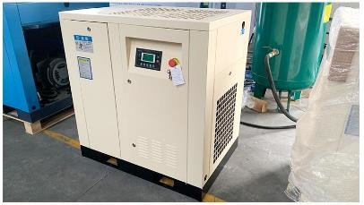 14L 11kw Portable Screw Air Compressor 3 Phase Air Cooling Driect Driven