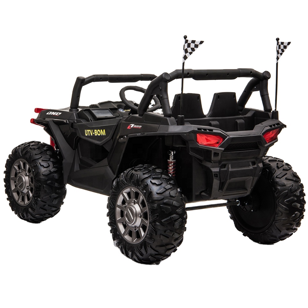 12V Two Seater Ride On Toy with Remote Control and Music/Light/USB/MP3/Bluetooth Function