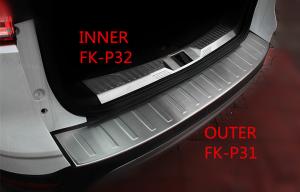 China Silver plate Illuminated Door Sills rear door pedal for Ford Kuga 2013 / 2014 factory