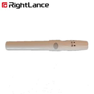 China Stainless Steel Adjustable Blood Lancing Lancet Device Pen Two Rail ISO13485 factory