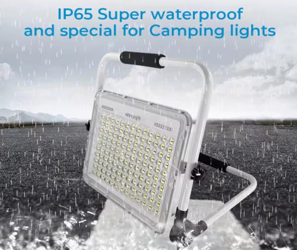 High Quality IP66 Waterproof Rechargeable Flood Light 50w 100w 200w 300w 250