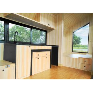 Prefabricated Tiny House On Wheels | Modular Light Steel Frame With Engineered