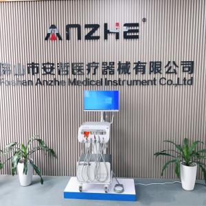 China Mobile Dental Clinic Dental Treatment Equipment 550W Mobile Dental Operation Cart Unique Design Dental Portable Unit factory