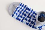Color Stripes Sweat - Absorbent Sports Ankle Socks With Nylon / Spandex / Cotton