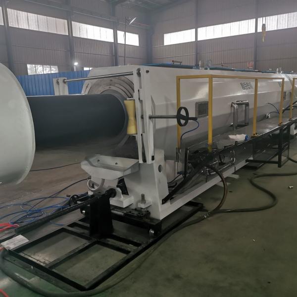 China Sale HDPE Pipe Production Line Powered by Pipe Extruder 65/33 Technology factory