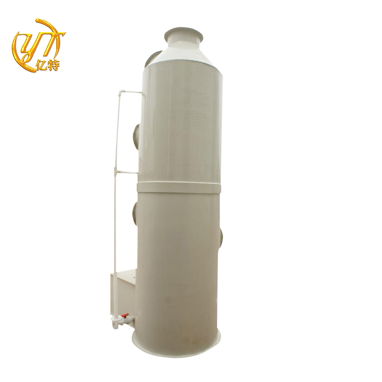 5 Kw Pump Power Dust Scrubber Tower Spray Washing Tower for Exhaust Treatment in White or Customizable Color
