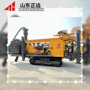 The FSL600 exploration drilling rig is highly efficient in breaking rocks under