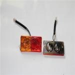 Warm White Motorcycle Led Tail Light Turn Signal Combo High Performance