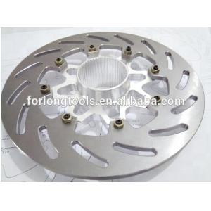 Car Model Car Brake Discs 12.00" Titanium Sprint Rotor with 8 x 7" Bolt Circle