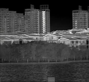 China Mwir Cooled Thermal Imaging Security Camera 150-1500mm Continuous Zoom factory