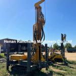 200m Deep Hydraulic Rotary Borehole Drill Rig DTH Deep Water Well Drilling