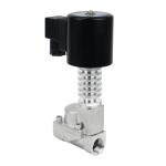 300 Degree High Temperature 24V Stainless Steel Steam Solenoid Valve With PEEK
