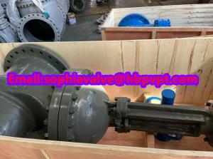 China ANSI CLASS300 WCB gate valve handwheel factory