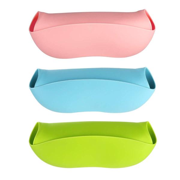 Waterproof Soft Silicone Dinnerware Set Bib Adjustable BPA Free