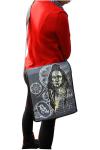 Eco friendly classic design men's nylon strap non woven carry bag