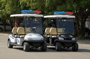 China Security &amp; Patrol Electric Golf Cart 4 Seater with 48V Lithium Battery factory