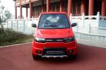 Red Color Four Seater Electric Car , Economic Smart Fully Electric Vehicles