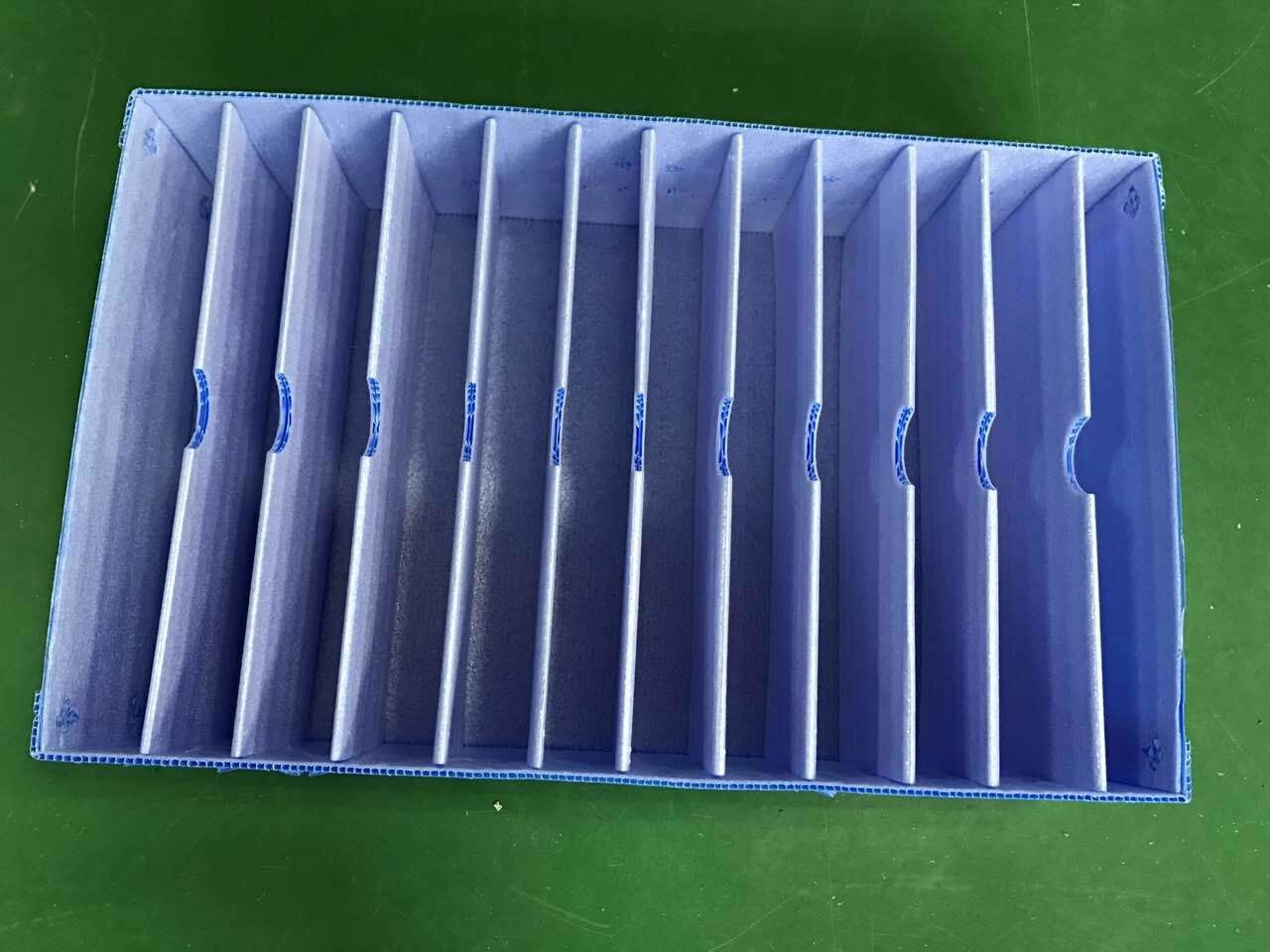 Plastic Turnover Box PP Corrugated Sheet Hollow Board Partition Container