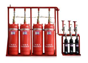 China CAL 90L Automatic Fire Suppression System Custom Label factory