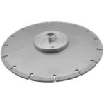 125mm Diamond Slotted Blade Disc Vacuum Brazed Cutter for Marble Stone Slab Edge