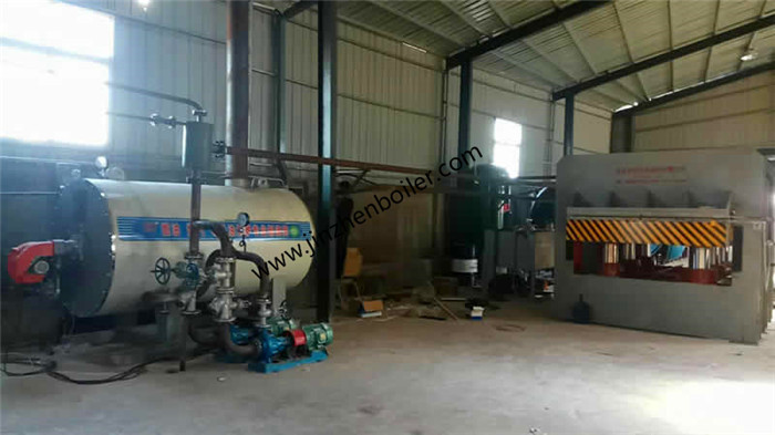 1200KW Horizontal Organic Heat Carrier Thermal Oil Boiler For Melt-Blown Nonwoven And Maskproduction Line