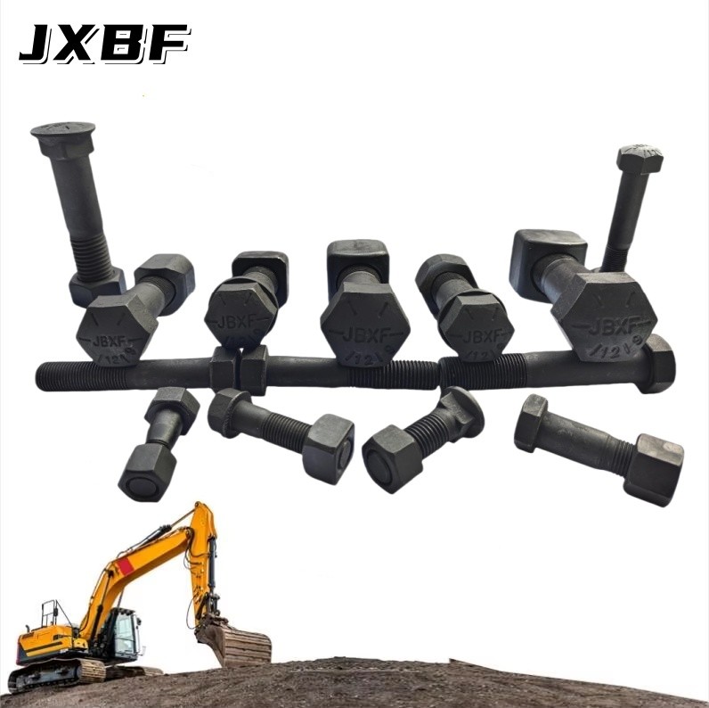 Shantui Bulldozer Sd16 Track Shoe Plate Bolt And Nut 203MA-00026 203MM-00062 20*62 20*69