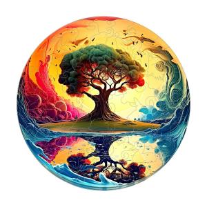 China Unisex Wooden Puzzle Brain Teasers Toy Colorful 3D Jigsaw for Kids' Intelligence factory