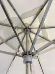 Heavy duty market umbrella luxury star hotel round Outdoor umbrella Stainless