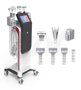 China 6 In 1 Cavitation Vacuum Cellulite Removal Fat Dissolving Device Weight Loss 80K Beauty Salon Machine factory