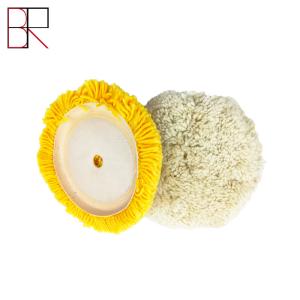 China Round 2-3 Coats Single Sided Wool Polishing Pad 60μm factory