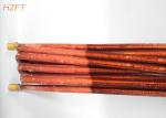 Fuel Gas Coolers Copper Coil Heat Exchanger / Finned Tube Coil