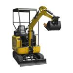 1.8 ton Mini Small Crawler Excavator with 1100mm Track Gauge at Mini Excavator