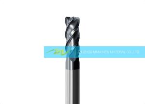 China High Tip Strength 4 Flute Carbide End Mill With Accurate Arc Accuracy factory