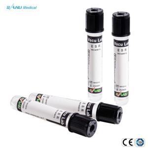China IVD Vacuum Serum ESR Blood Test Tubes 13x75mm 1.28ml ISO13485 factory