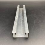 Aluminum Unistrut Channel Plain Slotted Support Aluminum Strut Channel Rail