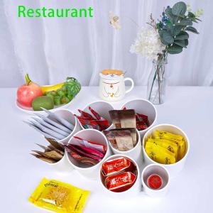 China Plastic Multi Function Pen Holder Restaurant Desk Organizer Sets factory