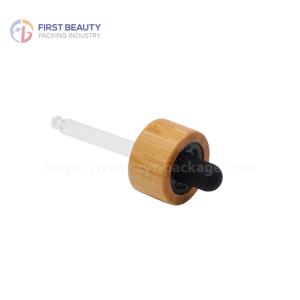 China Child Resistant Bamboo Dropper 20mm Sustainable factory