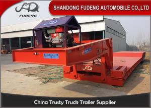 China Heavy Equipment 15M 3 Axle Detachable Gooseneck Trailer factory
