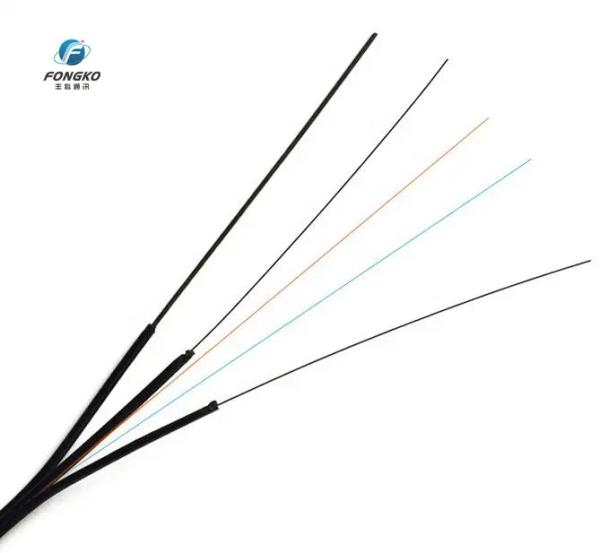 Outdoor GJYXFCH 2*5mm FTTH Reel Drum Fiber Drop Cable LSZH Self Supporting