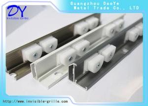 China Sliding Window Aluminium Rail Track Stainless Steel Wires Grille factory