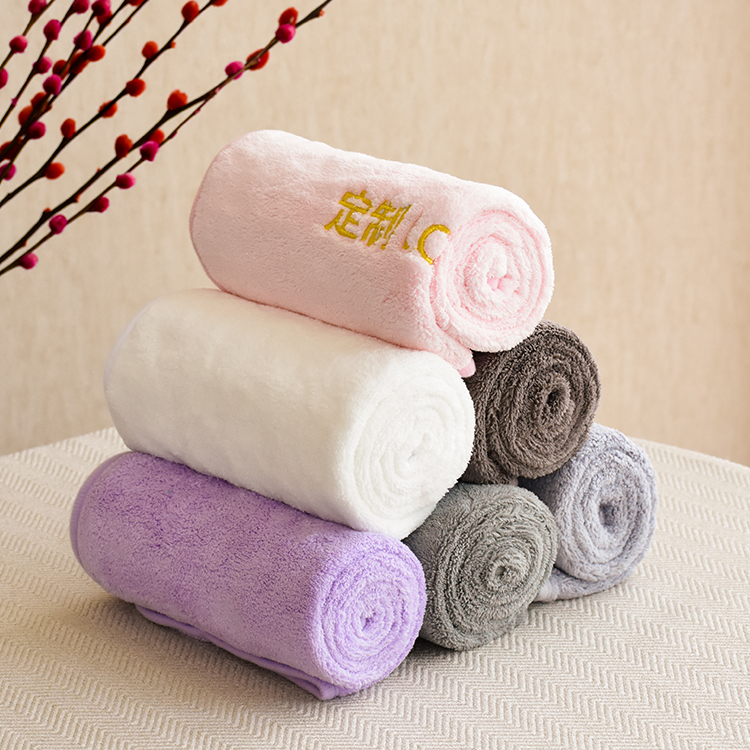 Salon Towel Hair Turban Quick Dry Hair Towel for Easy Care and Ultra Plush Microfiber