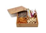 Multipurpose Bamboo Wooden Tea Bag Storage Box For Food Storage Containers