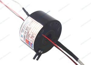 China 2 circuits K Therm Couple Signal Slip Ring hole shaft Inner Diameter 12mm For Industry factory