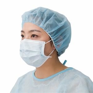China Cleanroom Breathable Elastic Mob 24" Disposable Theatre Caps factory