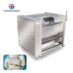 180KG Lotus root taro peanut cleaning machine to mud stainless steel roller