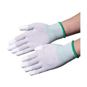 China Dust Proof Knit Coated Cleanroom Nylon Gloves Polyester Work Hand Gloves factory