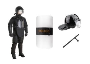 China Security Anti Riot Police Outfit / Tactical Body Armor Suit Heavily Protected FV-2 Level factory