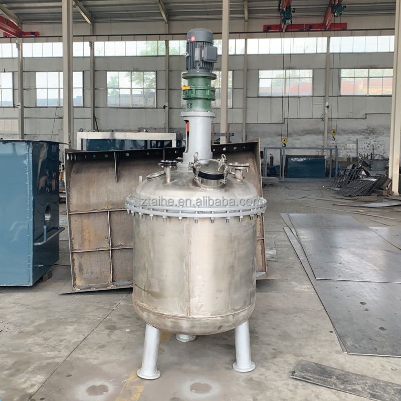 Single Layer or Jacketed Structure Agitator Reactor for 500L Batch Chemical Reaction