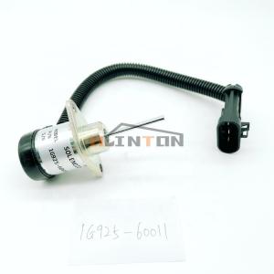 China Excavator Flameout Solenoid Valve 1G925-60011 For Engine Shutdown Operation factory